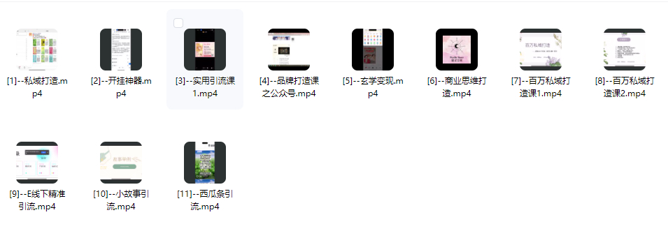2510128秘灵空间sara玄学变现课程11集视频Y插图 2510128秘灵空间sara玄学变现课程11集视频Y插图