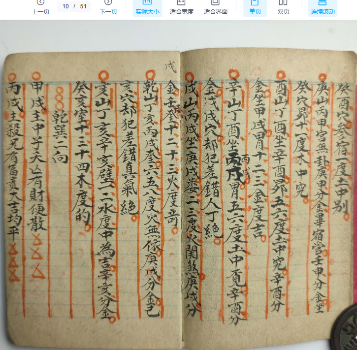 2510166古籍《二十四山分金·寻龙点穴掌中宝点穴书》50筒子页Y插图1