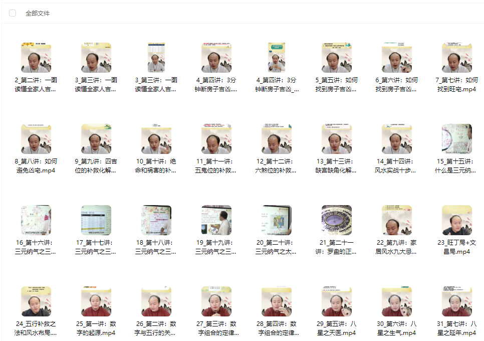 2510174 华旭文化 星辰老师《易经实战课程》93节视频+5本课件Y插图