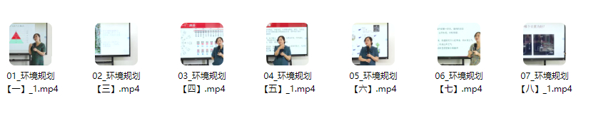2510182黎荔国学环境规划实战初阶课6集视频【缺第二集】介意勿拍Y插图 2510182黎荔国学环境规划实战初阶课6集视频【缺第二集】介意勿拍Y插图