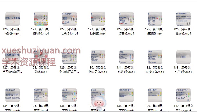 2509273郭老师《八字命理》142集视频Y插图
