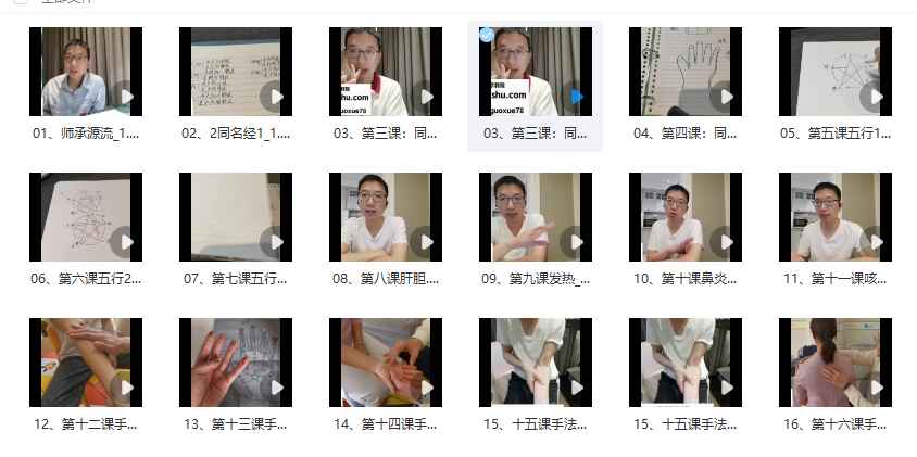 2510199道清五行推拿16集视频Y插图 2510199道清五行推拿16集视频Y插图