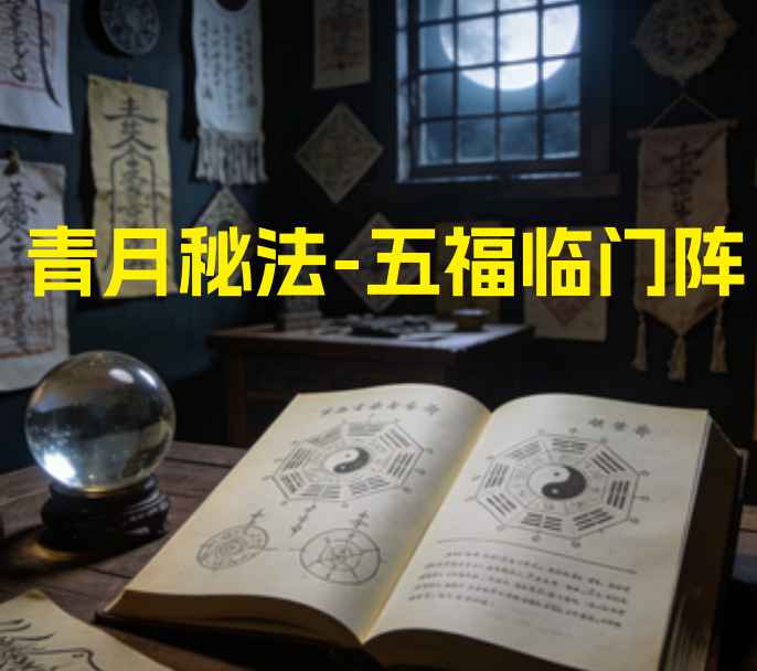 2512102青月秘法-五福临门阵 视频+课件Y插图 2512102青月秘法-五福临门阵 视频+课件Y插图