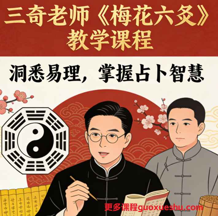 2512123三奇老师《梅六花爻》教学视频15集Y插图 2512123三奇老师《梅六花爻》教学视频15集Y插图