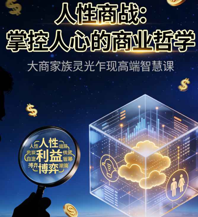 2512131大商家族灵光乍现高端智慧课人性商战杨老师如何悟道儒家法音频视频Y59800元插图 2512131大商家族灵光乍现高端智慧课人性商战杨老师如何悟道儒家法音频视频Y59800元插图