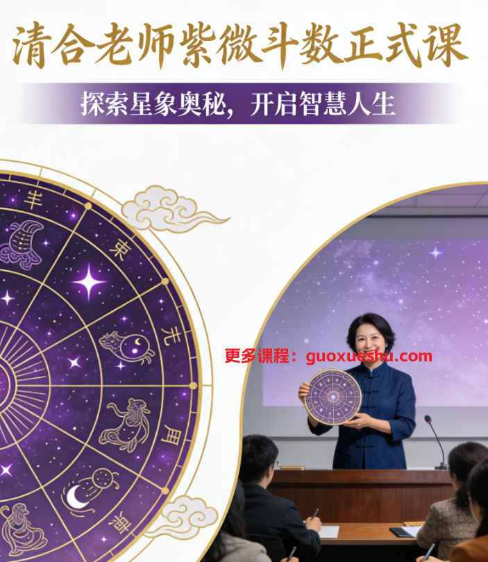 2512134 清合老师紫微斗数正式课+公开课2套合集(视频+课件)Y插图 2512134 清合老师紫微斗数正式课+公开课2套合集(视频+课件)Y插图