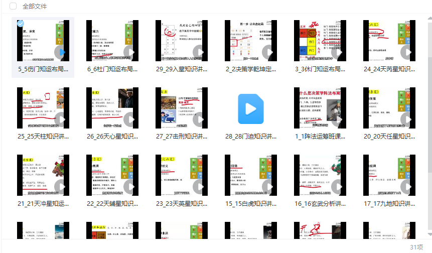 江易—决策学阵法运筹应用班课程视频30集插图 江易—决策学阵法运筹应用班课程视频30集插图