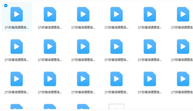 2512210 六珍存滋调理滋补 线上课21集插图