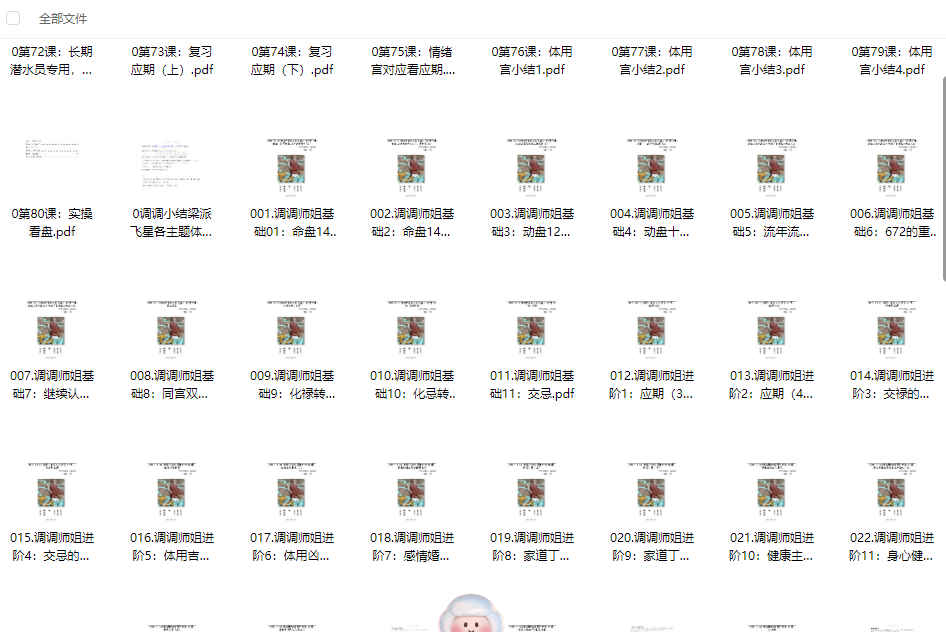 2512257 调调师姐 2023年梁派飞星紫微斗数 75个课件插图