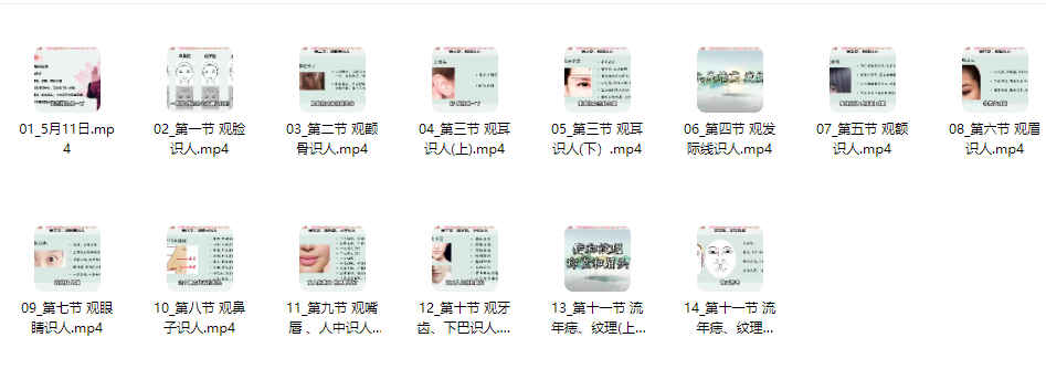 2512258 张芝鸣 面相识人学12集插图