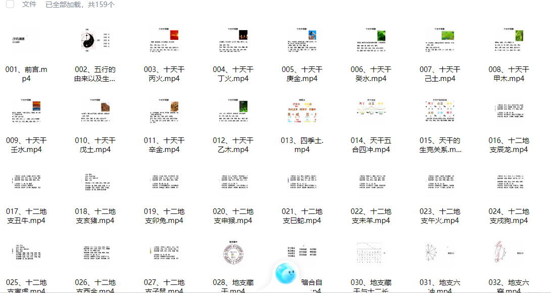 2512317 陈东岩陈老师《国学四柱精品课程》159集插图