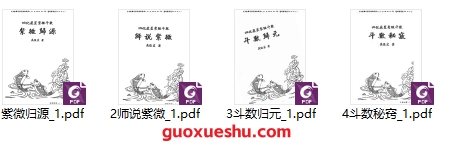 260151吴俊宏(周清河派) :《紫微归源》《师说紫微》《斗数归元》《斗数秘窍》4册电子版合集Y插图 260151吴俊宏(周清河派) :《紫微归源》《师说紫微》《斗数归元》《斗数秘窍》4册电子版合集Y插图