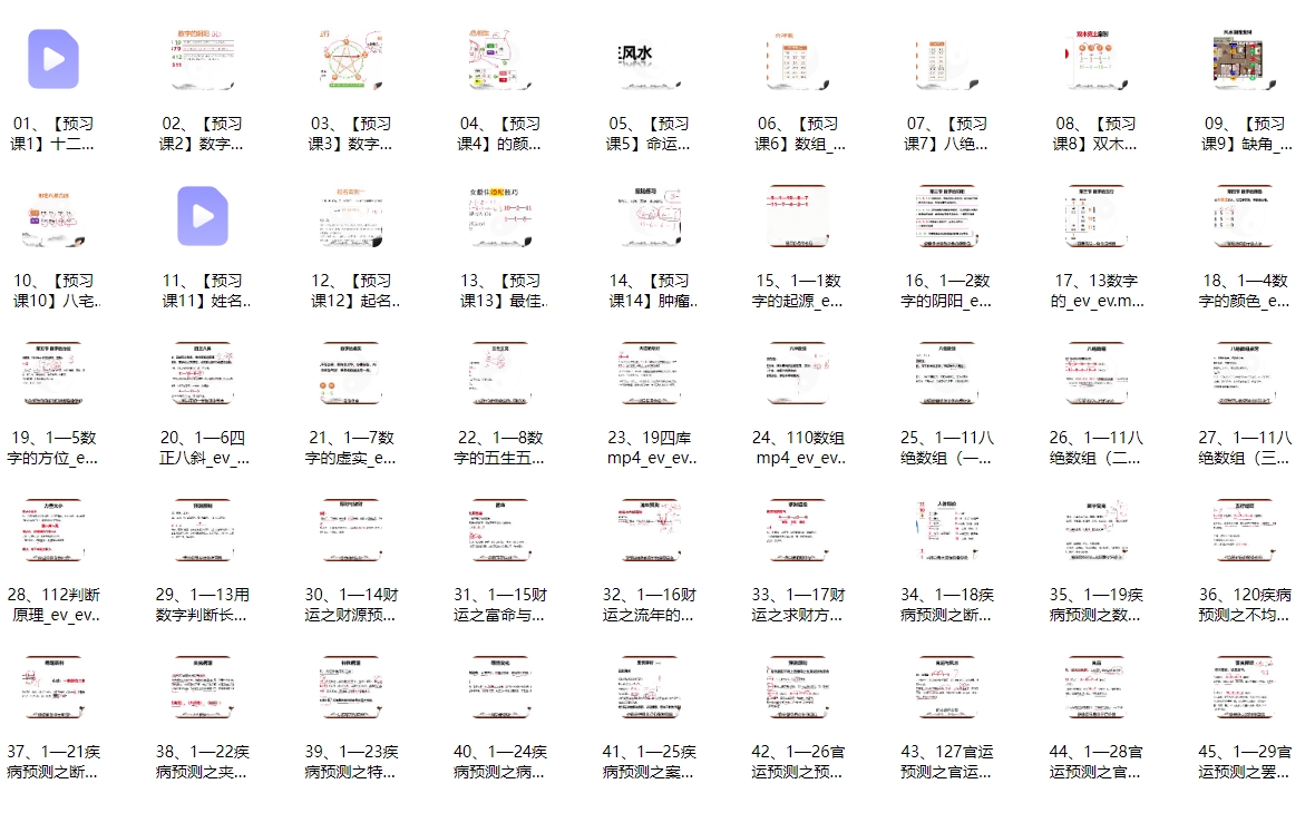 260153国学易经实战营 45集视频课插图 260153国学易经实战营 45集视频课插图