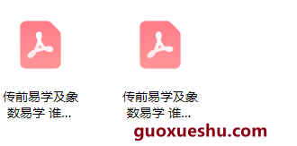 260185 张延生 张震传前易学及象数易学 上下2册合集 430+442页Y插图