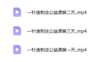 260431 道医神针 3天课插图 260431 道医神针 3天课插图