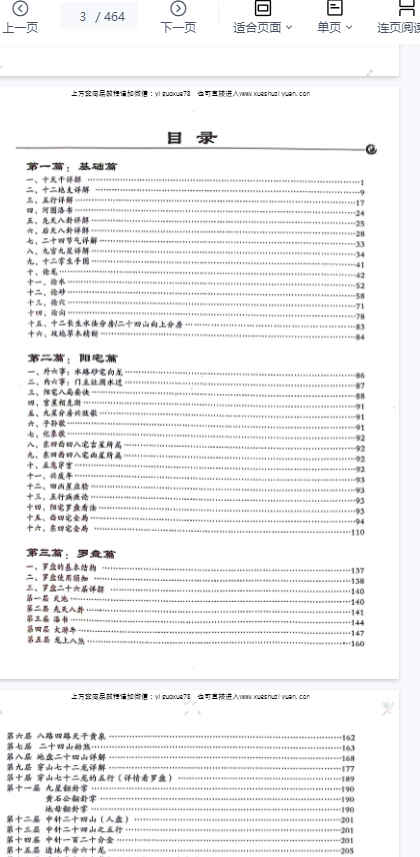 260321 易青-三合全书464页 三合全书、阳宅篇、罗盘篇、阴宅龙穴砂水向应用篇、择日篇、符咒与化解篇、平洋风水篇插图1