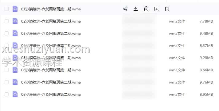 沙漠绿洲 六爻网络班录音第二期8节约5小时插图 沙漠绿洲 六爻网络班录音第二期8节约5小时插图