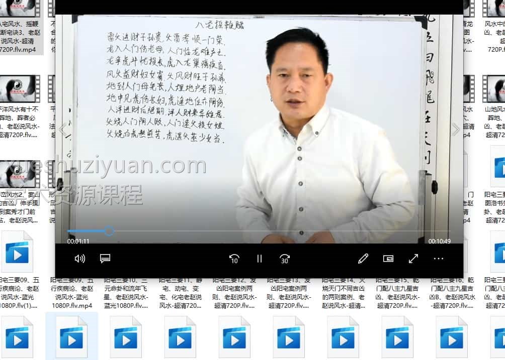 赵万有阳宅三要八卦风水原版课程视频82集 风水培训视频课程插图 赵万有阳宅三要八卦风水原版课程视频82集 风水培训视频课程插图