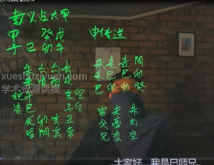 巳师兄 大六壬课例视频15集合集插图 巳师兄 大六壬课例视频15集合集插图
