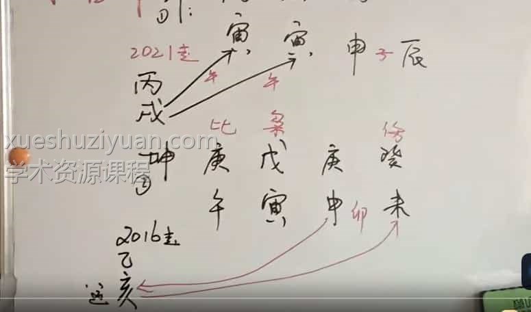 吴玉莲 2021吴玉莲盲派八字视频课程 辛丑视频46集插图