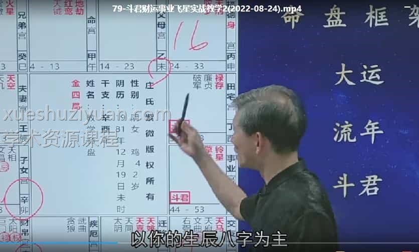 最新齐全版本 庄明正 庄氏紫微斗数实战训练营80集插图2 最新齐全版本 庄明正 庄氏紫微斗数实战训练营80集插图2