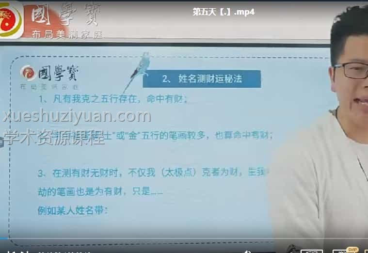 谢幸材姓名学课程视频 谢幸材姓名学5天课程视频插图 谢幸材姓名学课程视频 谢幸材姓名学5天课程视频插图