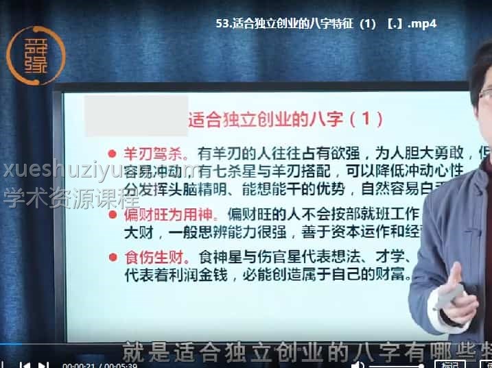 王炳森八字命理学基础知识点55集插图 王炳森八字命理学基础知识点55集插图