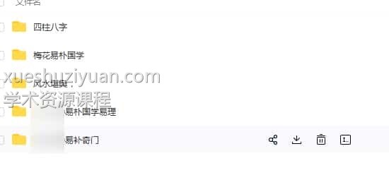 尚德机构五套课程：四柱八字+梅花易数+奇门遁甲+风水堪舆+国学易理全集插图