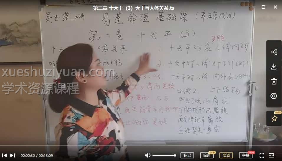 吴玉莲盲派八字50集插图 吴玉莲盲派八字50集插图