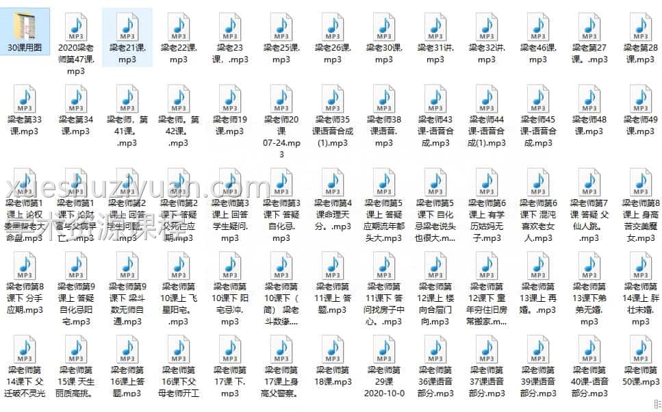 梁若瑜老师2020年紫微斗数开班 50课插图 梁若瑜老师2020年紫微斗数开班 50课插图