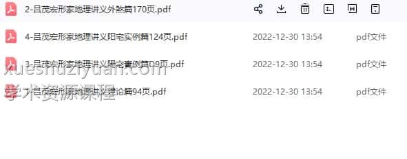 吕茂宏形家地理讲义插图1 吕茂宏形家地理讲义插图1