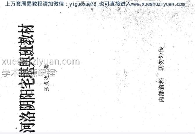 河洛阴阳宅张成达《堪舆班教材》 .pdf插图 河洛阴阳宅张成达《堪舆班教材》 .pdf插图