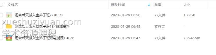 汤森后天派入室弟子班阳宅授课录音30小时+7本后天派资料插图