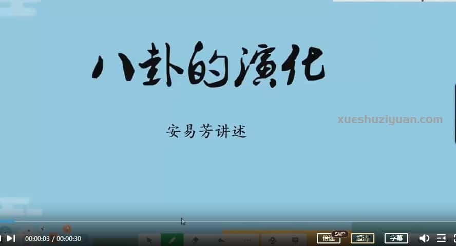 安易芳六爻 易经基础六爻视频68集插图 安易芳六爻 易经基础六爻视频68集插图