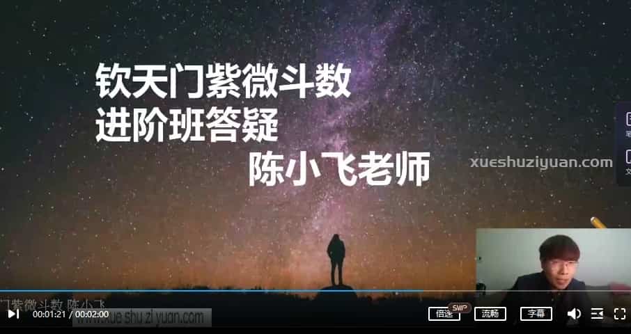 陈小飞钦天门紫微斗数中阶27集课程 紫微斗数视频课程插图1 陈小飞钦天门紫微斗数中阶27集课程 紫微斗数视频课程插图1