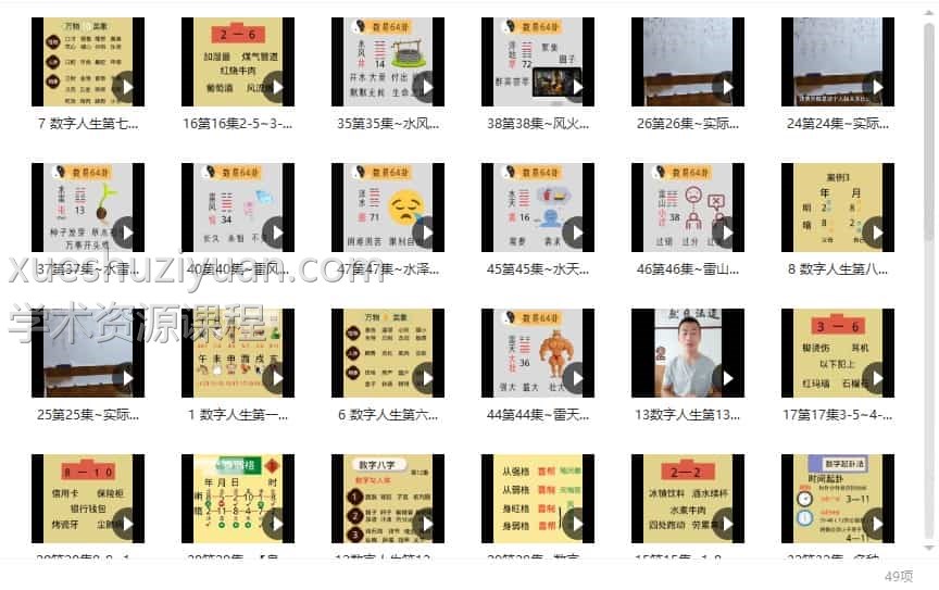 最新高价引进天承钰老师易数奇缘49集视频课程插图1 最新高价引进天承钰老师易数奇缘49集视频课程插图1