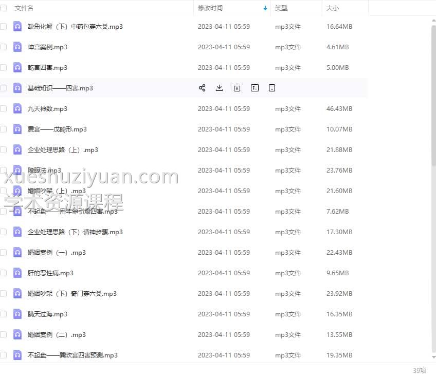 周纳羽2018年4月第33期奇门录音39集文件插图1