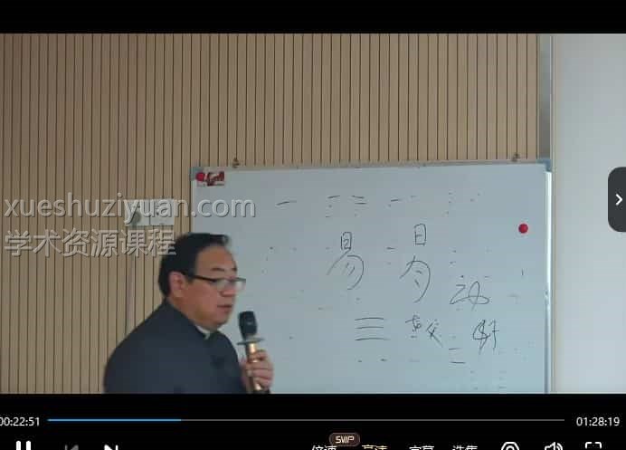 张一勺六爻八卦纳甲讲座24集高清视频课程插图1 张一勺六爻八卦纳甲讲座24集高清视频课程插图1