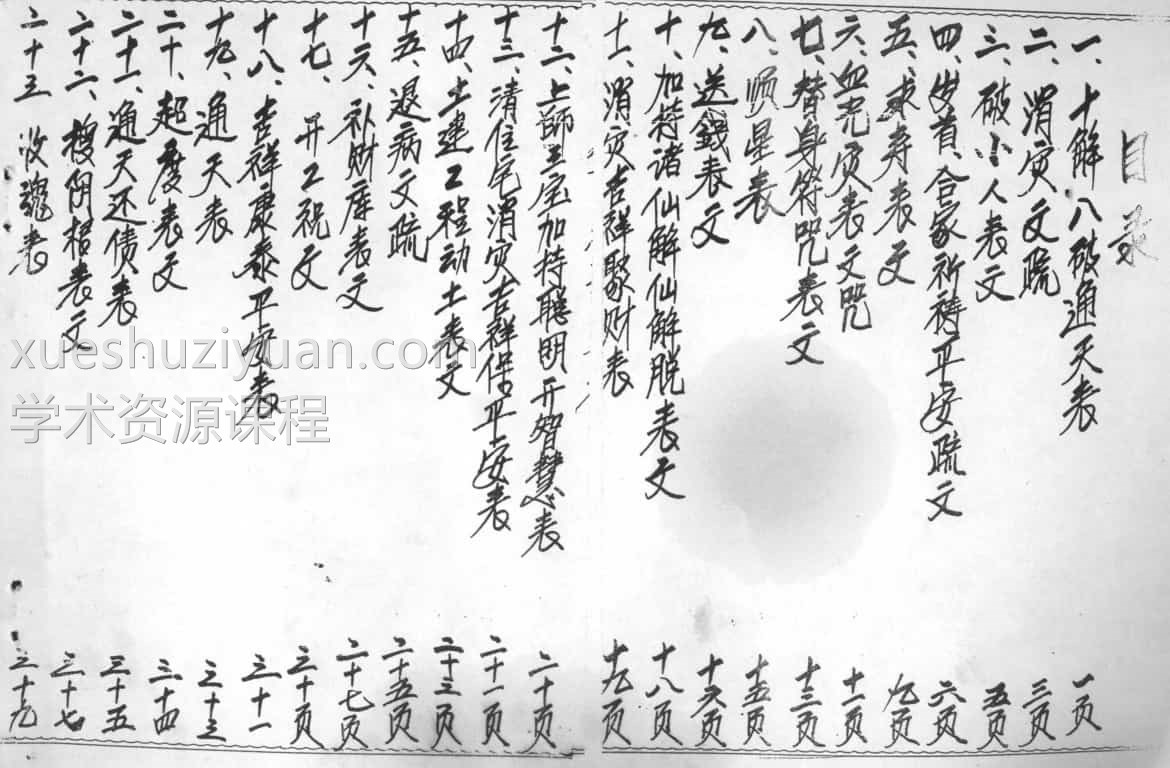 手抄本 道家皇表集pdf60页插图2 手抄本 道家皇表集pdf60页插图2