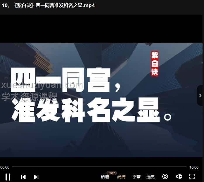 独家好课程 吉容良《玄空风水弟子班》14集插图 独家好课程 吉容良《玄空风水弟子班》14集插图