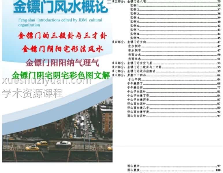 全新版 金镖门阴阳宅形法风水概论162页电子书插图 全新版 金镖门阴阳宅形法风水概论162页电子书插图