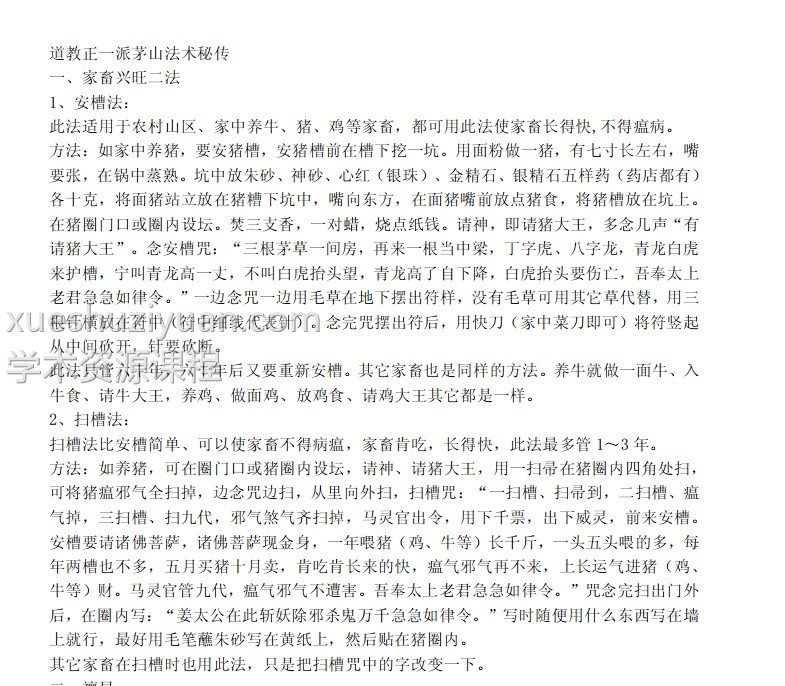 道教正一派茅山法术秘传插图 道教正一派茅山法术秘传插图