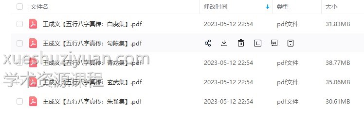 王成义 五行八字真传集五本一套高清电子版书籍插图1 王成义 五行八字真传集五本一套高清电子版书籍插图1
