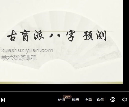 子非老师讲解苏氏苏国圣盲派八字系列 盲派《技法篇》20集插图