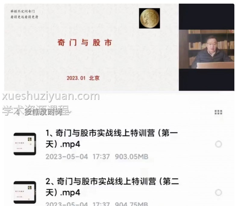 原价29800元王志峰奇门与股市 王志峰《奇门遁甲与股市实战线上特训营》5集视频插图 原价29800元王志峰奇门与股市 王志峰《奇门遁甲与股市实战线上特训营》5集视频插图