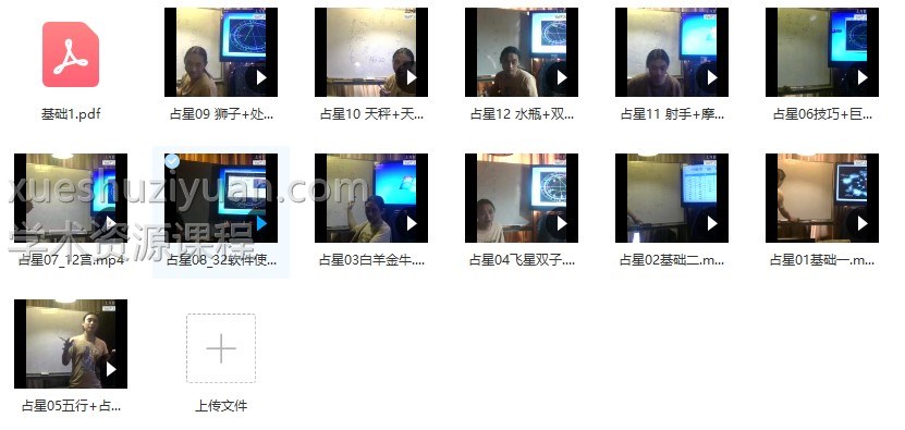 占星课程视频12集+基础文档 百度云插图 占星课程视频12集+基础文档 百度云插图