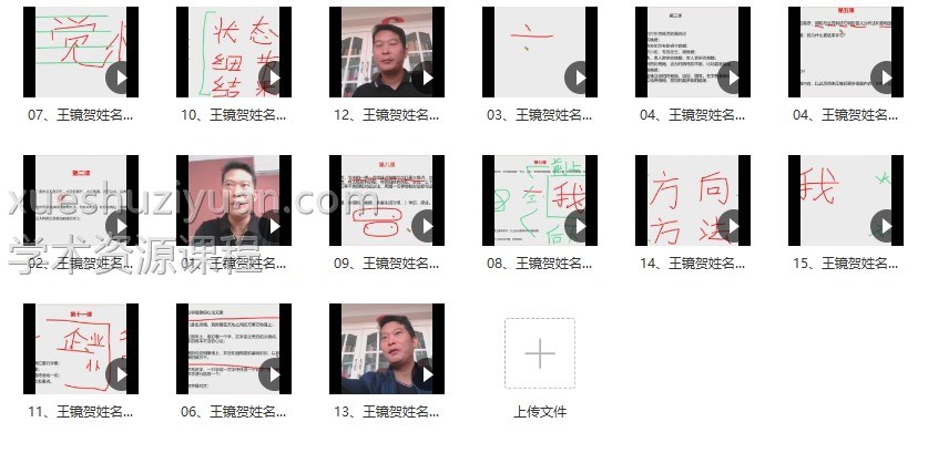 王镜贺姓名预测学 王镜贺姓名预测学课程视频15集 百度云插图 王镜贺姓名预测学 王镜贺姓名预测学课程视频15集 百度云插图