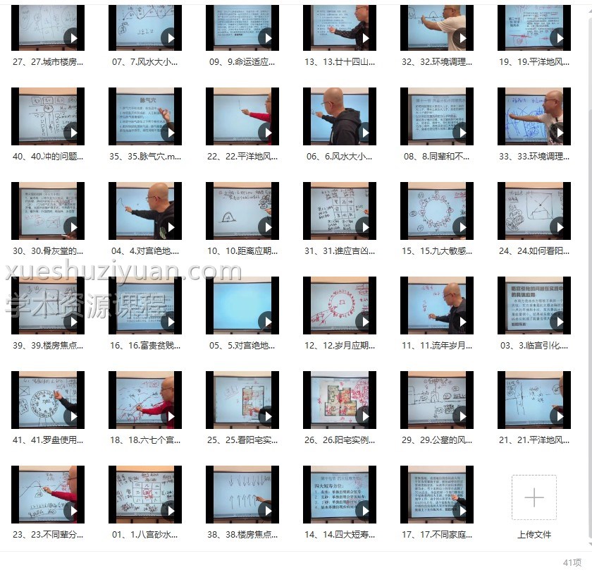 旭闳《自然风水阴阳宅(弟子)》41集插图 旭闳《自然风水阴阳宅(弟子)》41集插图