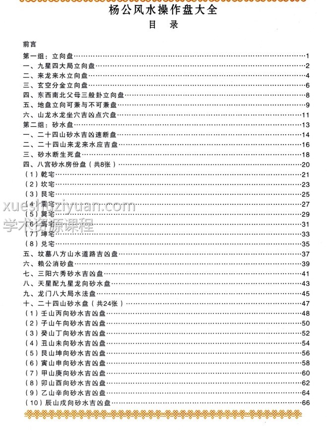 杨公风水罗盘电子书彩色插图1 杨公风水罗盘电子书彩色插图1