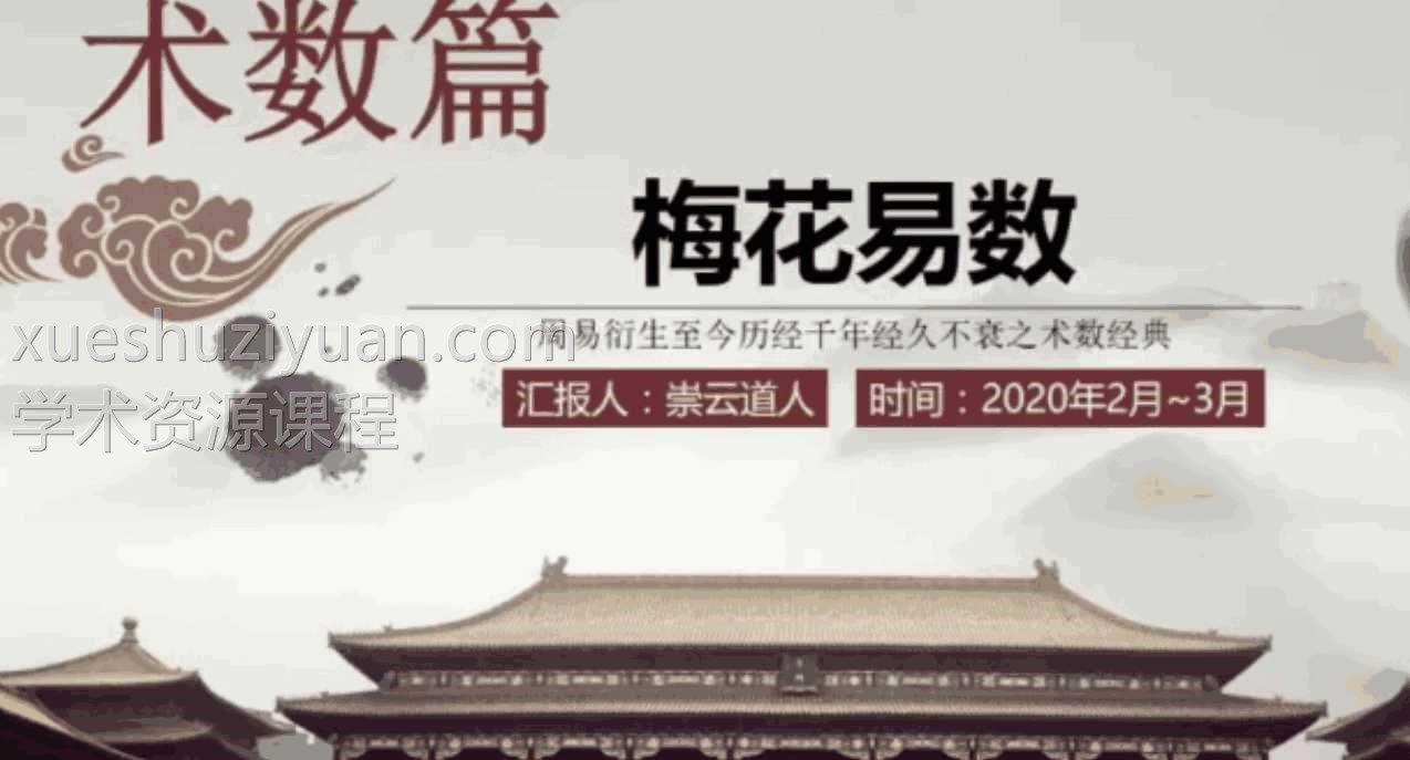 旭三 崇云道人 数字神断+小六壬+梅花易数+调理化解7套 视频+语音插图1 旭三 崇云道人 数字神断+小六壬+梅花易数+调理化解7套 视频+语音插图1